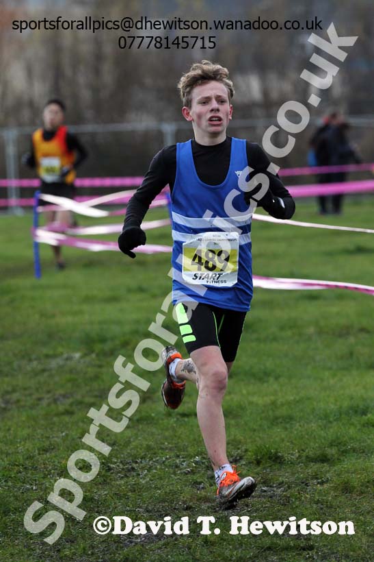Mens under-17s North Eastern Cross Country Chanpionships. Photo: David T. Hewitson/Sports for All Pics